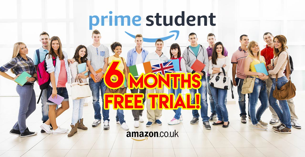 Amazon Prime Student - 6 Months FREE Trial